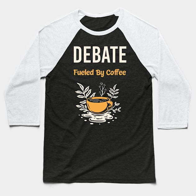 Debate Baseball T-Shirt by flaskoverhand